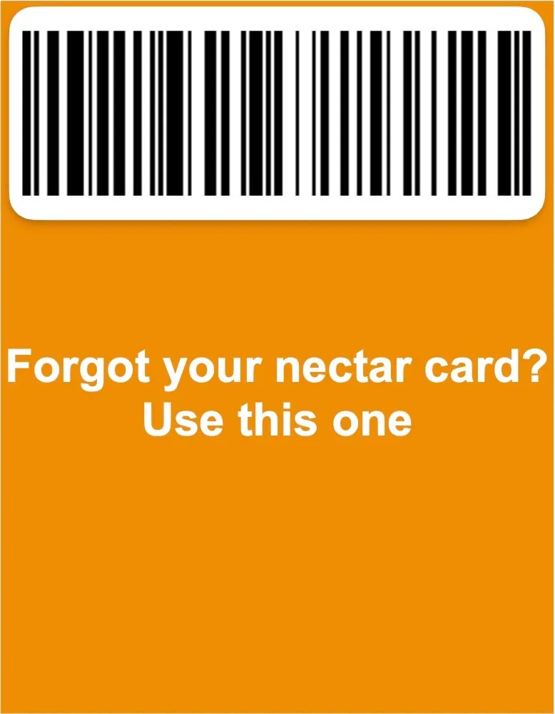 Sainsbury's Nectar Barcode
